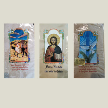 BUSTA PORTA ULIVO PER LA DOMENICA DELLE PALME